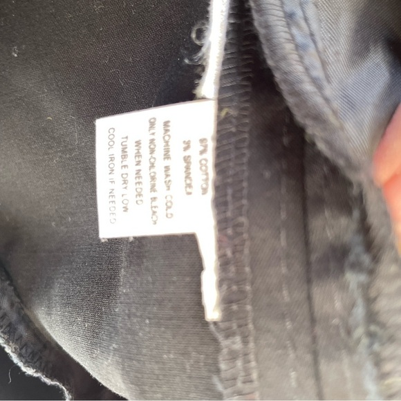 Loft Black High Waisted Nautical Wide Leg Trouser  Pants - Picture 8 of 8